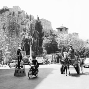 Astrid von Luttitz - Spanien - Straßenszene in Málaga 1969