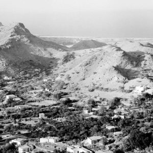 Astrid von Luttitz - Spanien - Landschaft bei Majacar 1969