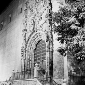 Astrid von Luttitz - Spanien - Gotisches Portal der Iglesia Capitular de El Sagrario in Málaga 1969