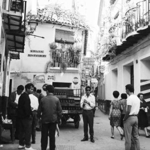 Astrid von Luttitz - Spanien - In den Straßen von Málaga 1969