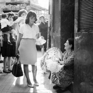 Astrid von Luttitz - Spanien - In den Straßen von Málaga 1969