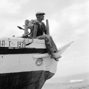 Astrid von Luttitz - Spanien - Der alte Mann und das Meer in Estepona an der Costa del Sol 1969